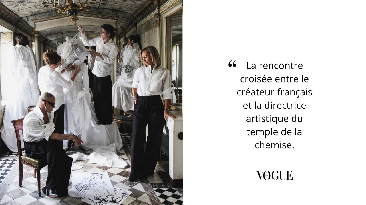 Bourrienne Paris X dans Vogue France
