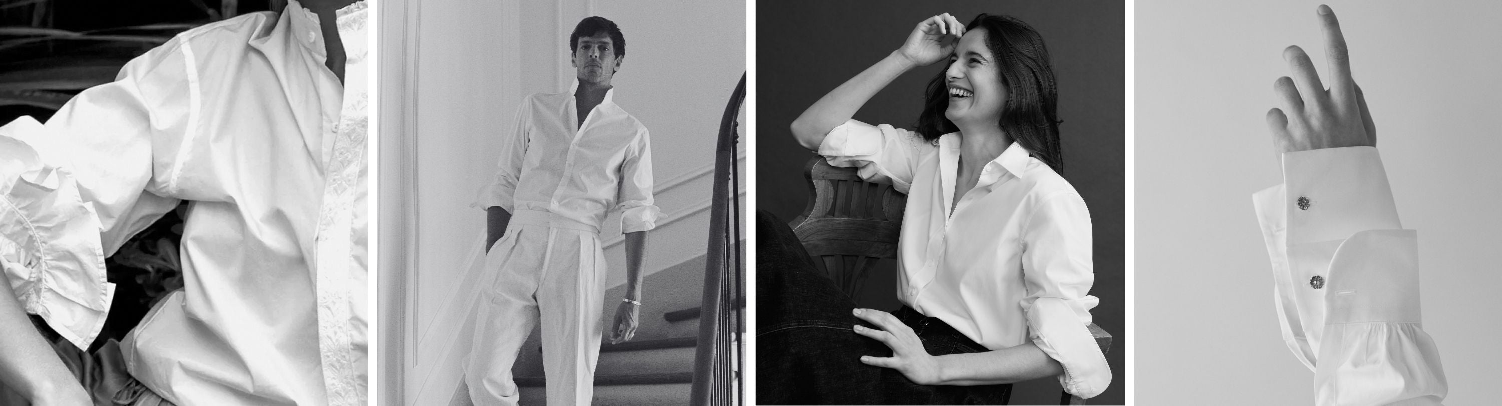 La chemise blanche, pièce iconique de la garde-robe française