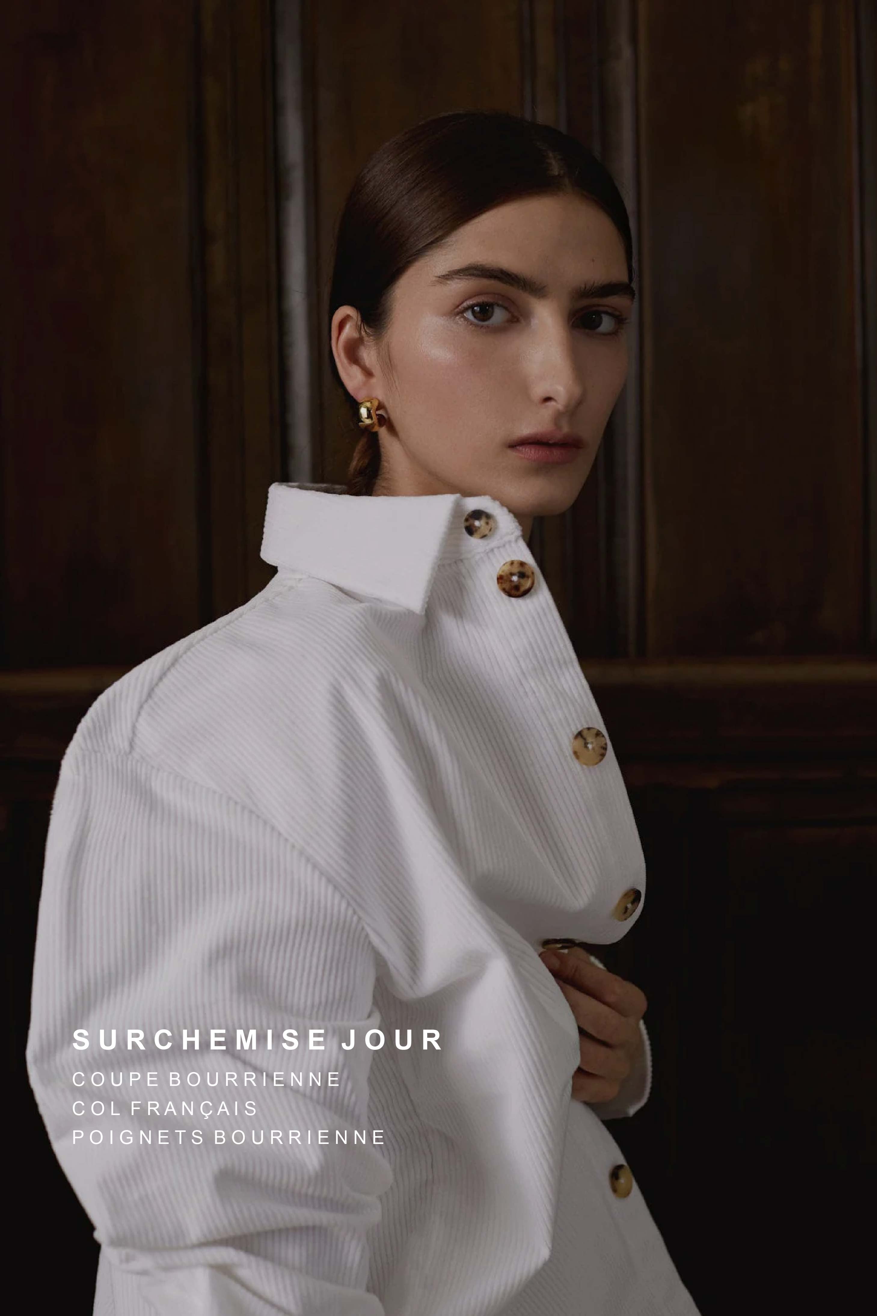 Surchemise JOUR velours