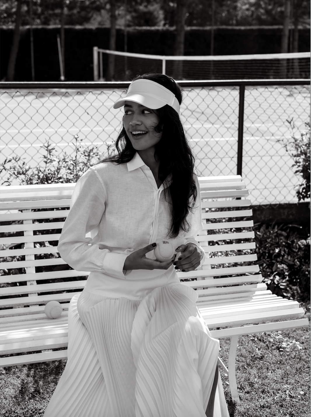 Mannequin portant une chemise de luxe blanche