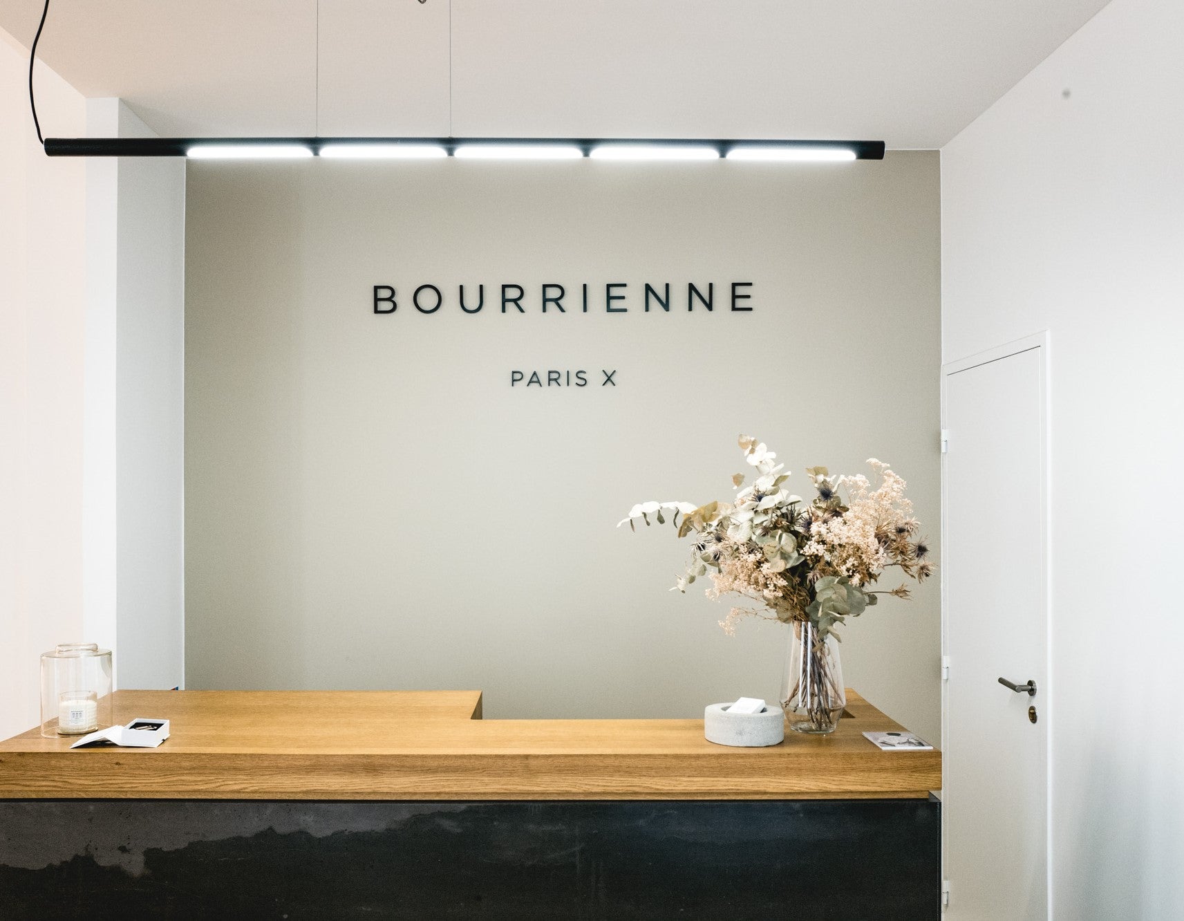 Réception de la boutique Bourrienne Paris X