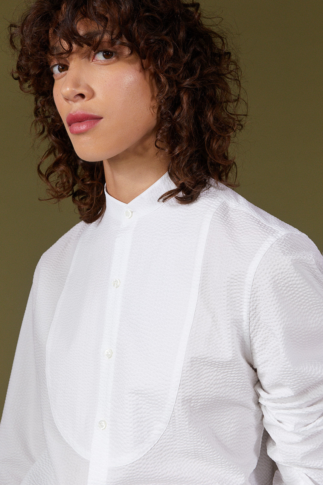 ROMANCIERE Seersucker Shirt