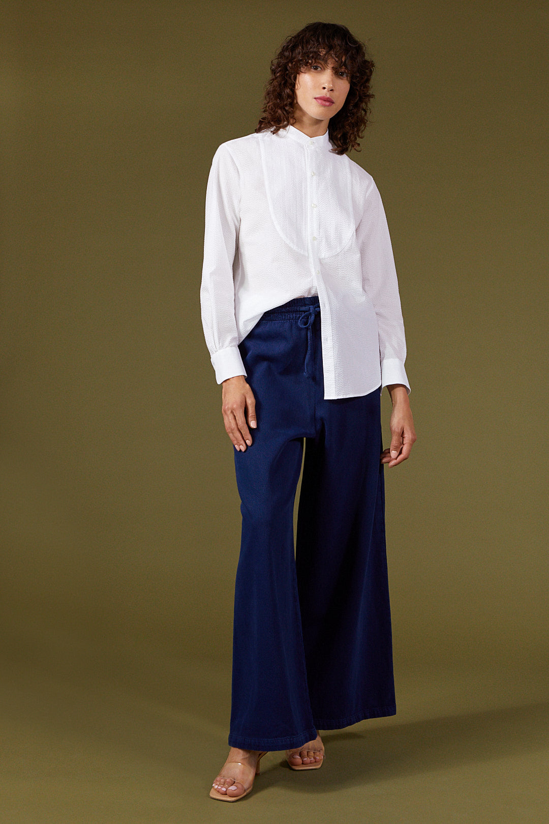 ROMANCIERE Seersucker Shirt