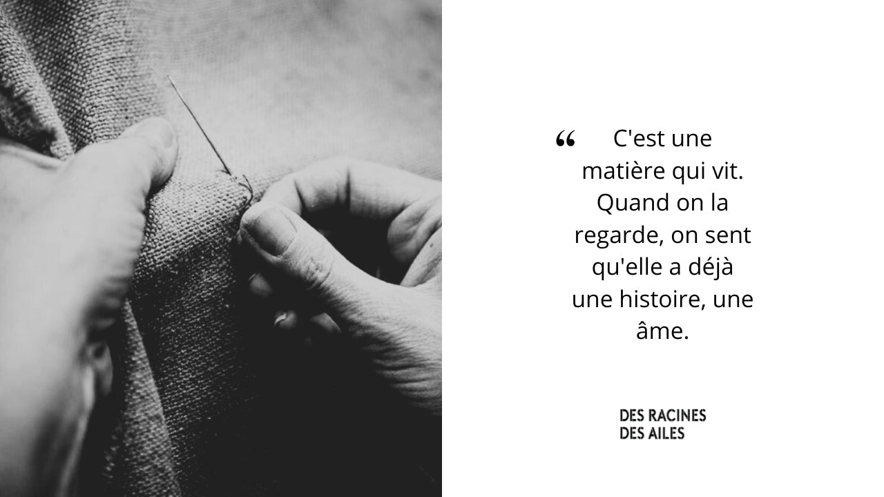 Des Racines et des Ailes : Bourrienne Paris X au cœur de l'excellence du lin