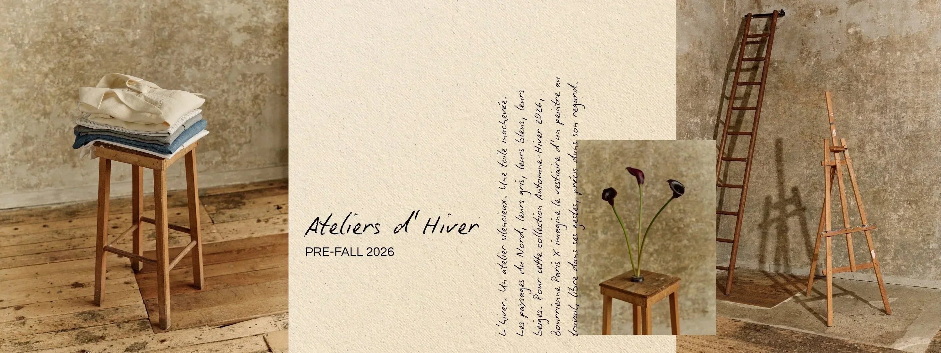 Les inspirations de la collection Automne-Hiver 2026/2027