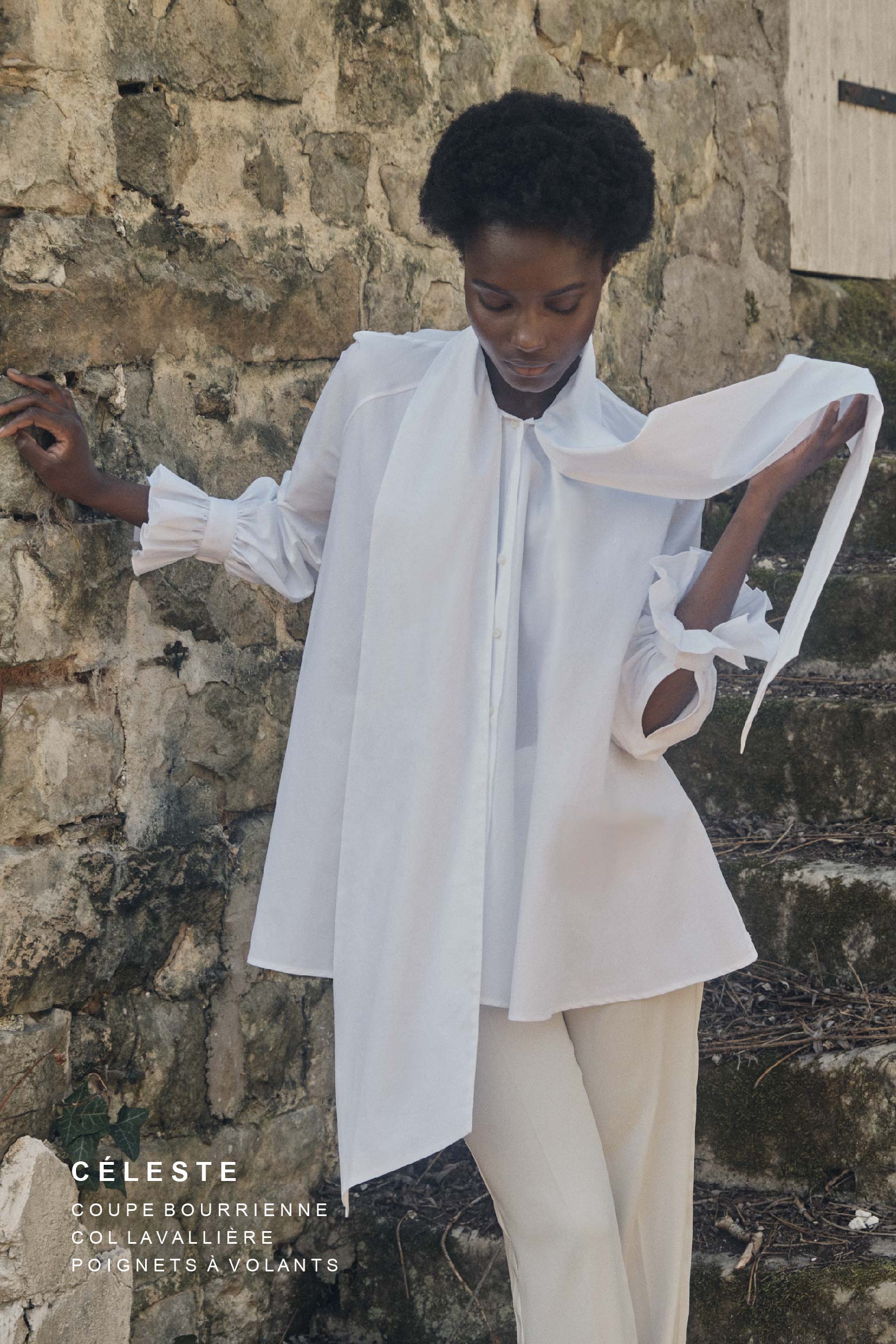 トップス 00s charvet shirt France blouse White Charvet Tops for Women - Vestiaire Collective