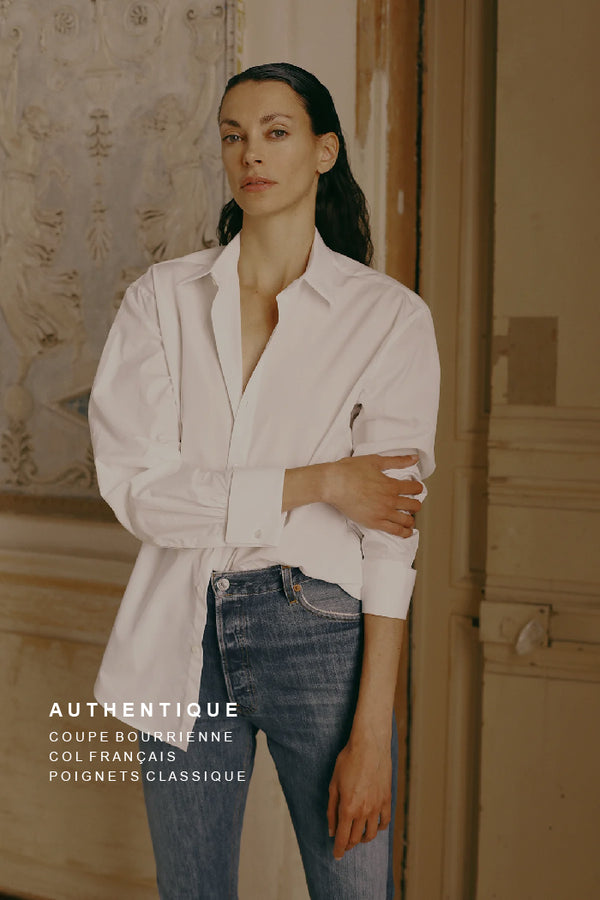 white shirt for women – Bourrienne Paris X