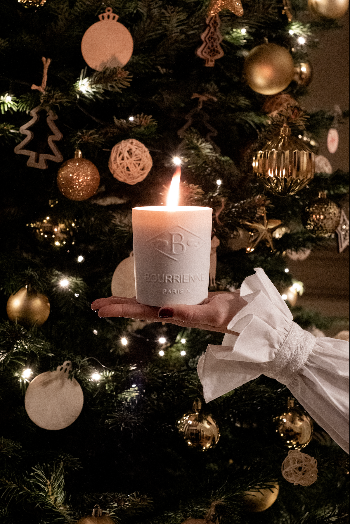 Candle "Volute Sacrée"