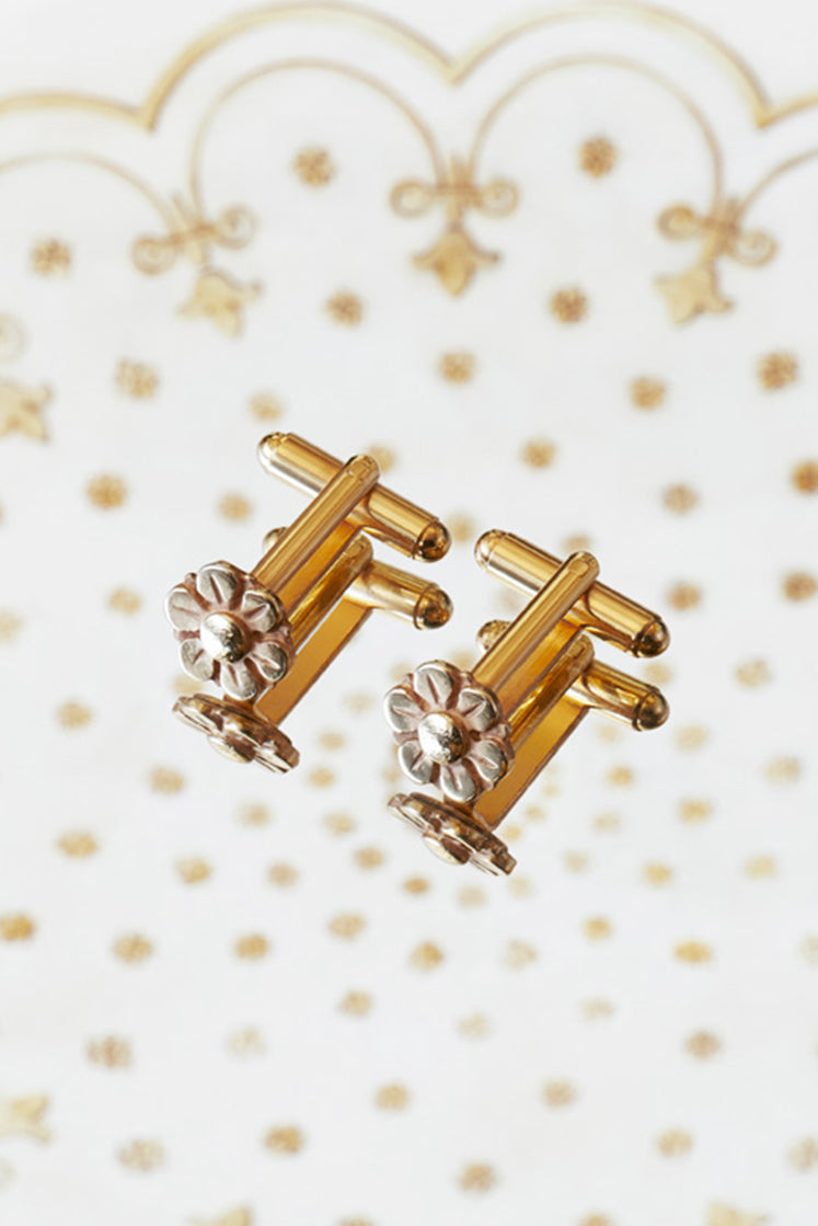 SIGNATURE Cufflinks - Yellow Gold