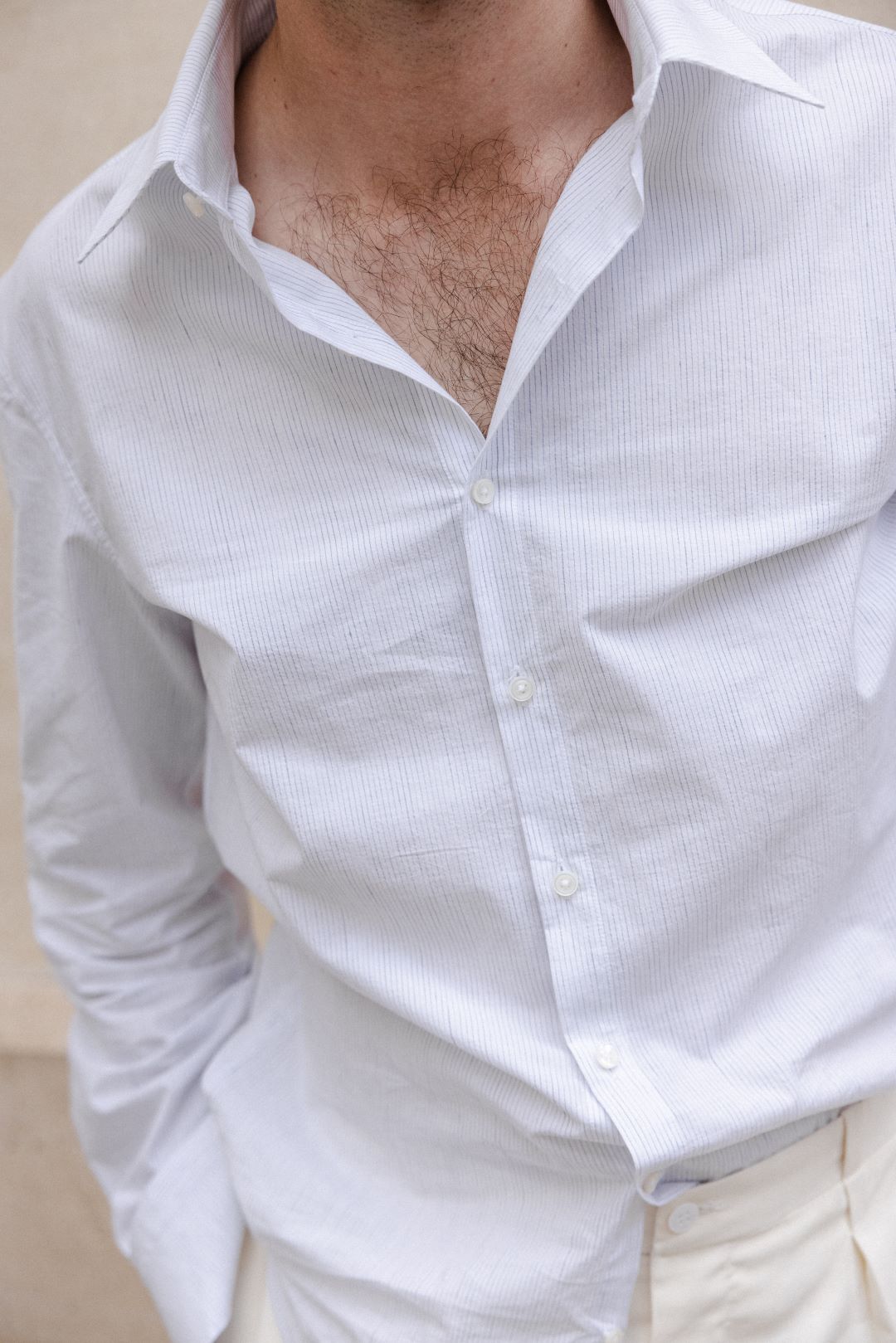 ROMANESQUE Stripped Shirt